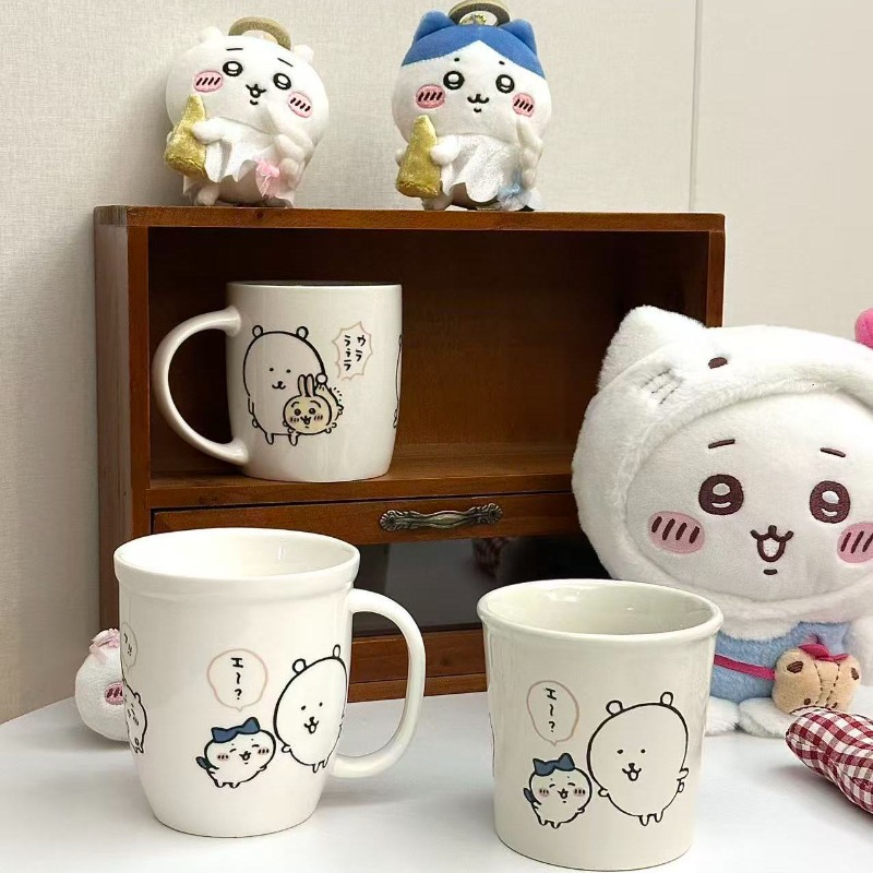Coffee Tea Joke - Caneca de Cerâmica Anime Chiikawa Joke