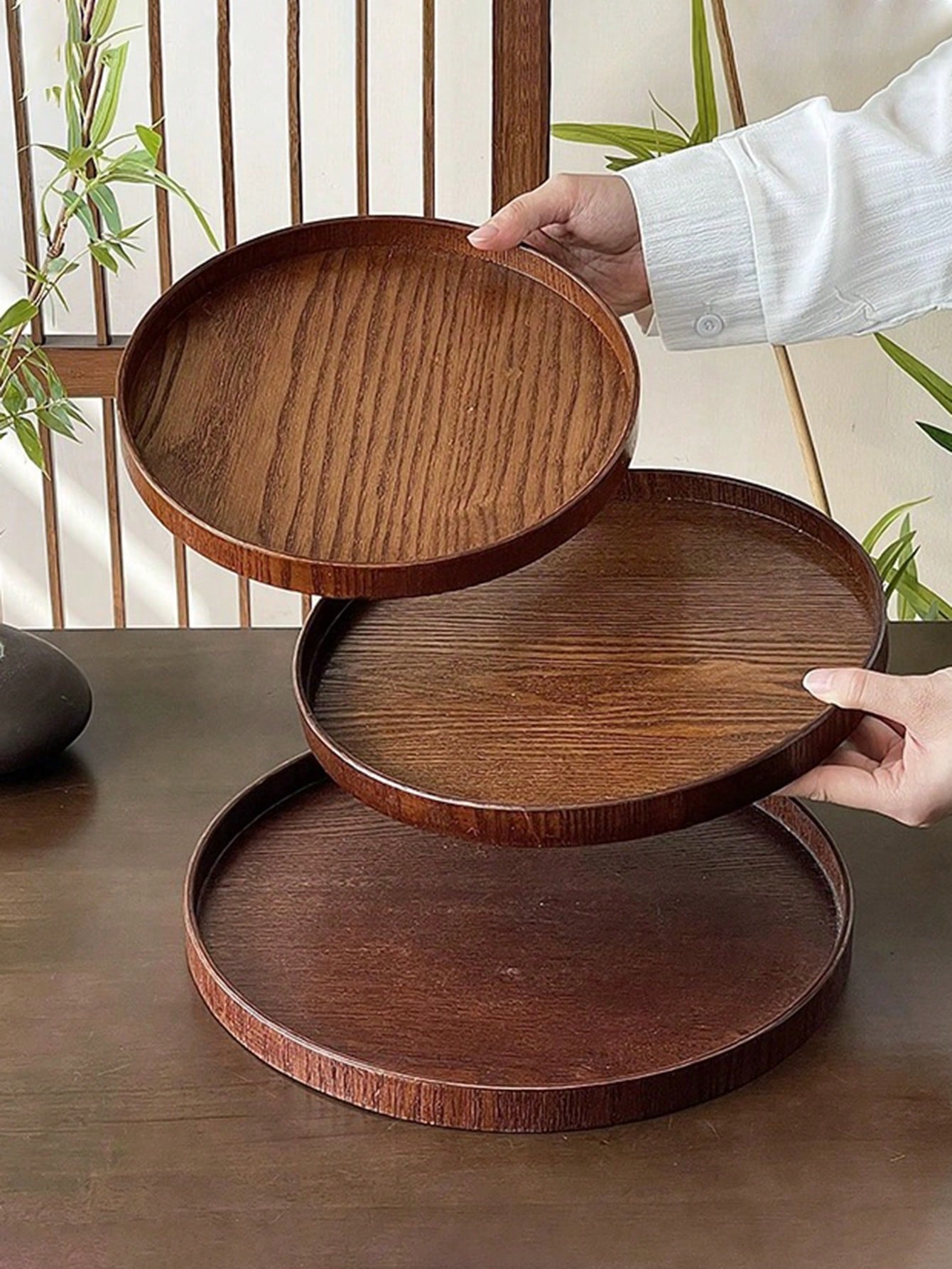 Coffee Tea Organizer - 1 unidade/3 unidades Bandeja de Servir