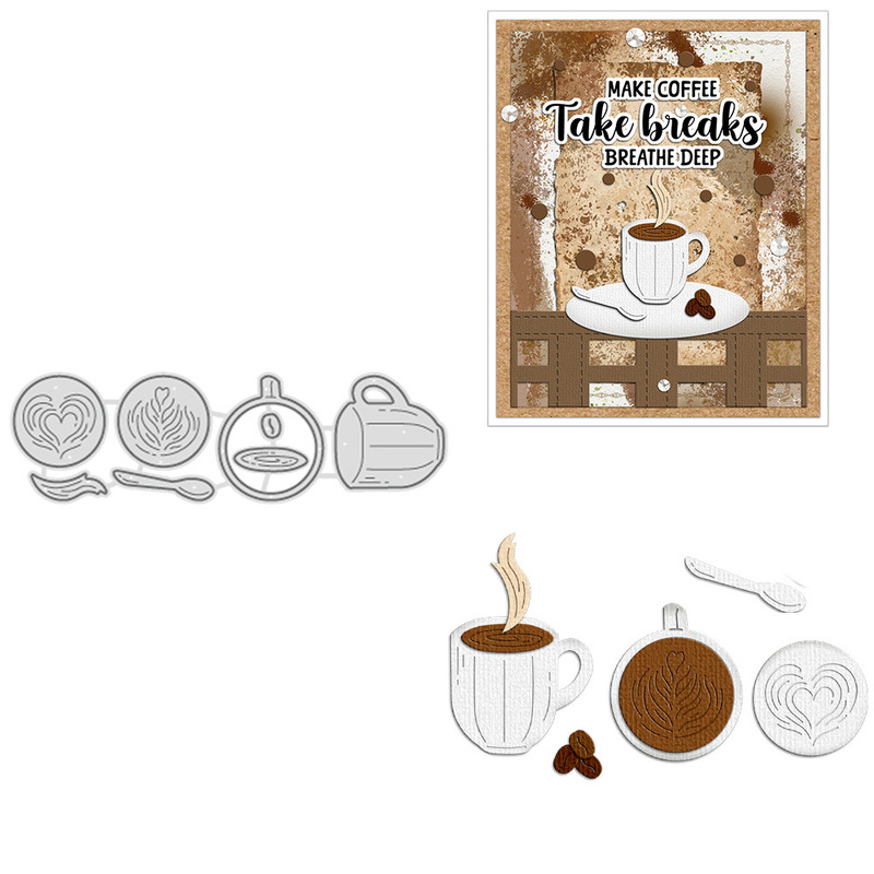 Coffee Stencil Art - Cortadores de Metal e Stencils para