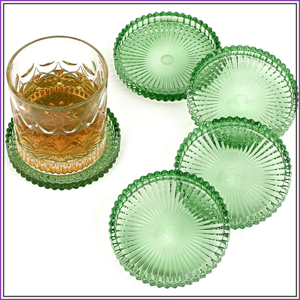 Coffee Tea Images - Conjunto Moderno de 5 Porta-Copos de
