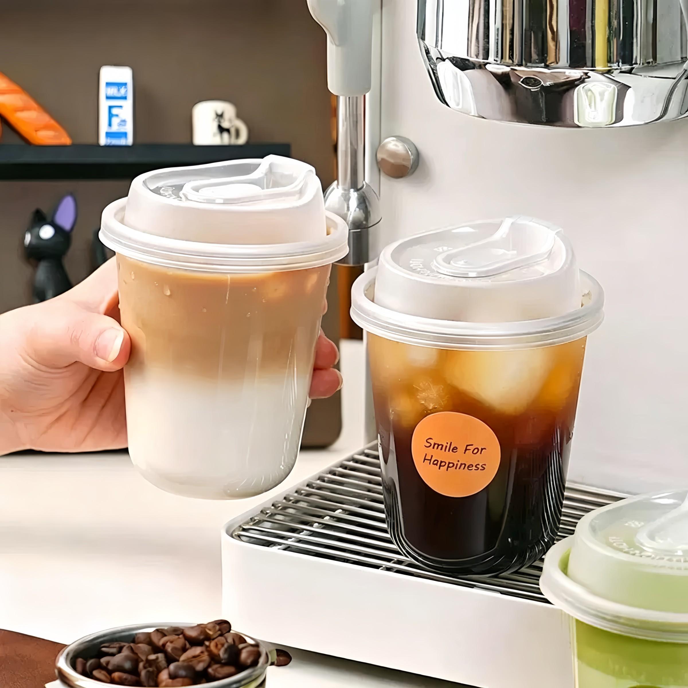 Coffee Tea Day - Copo de café transparente de 500ml