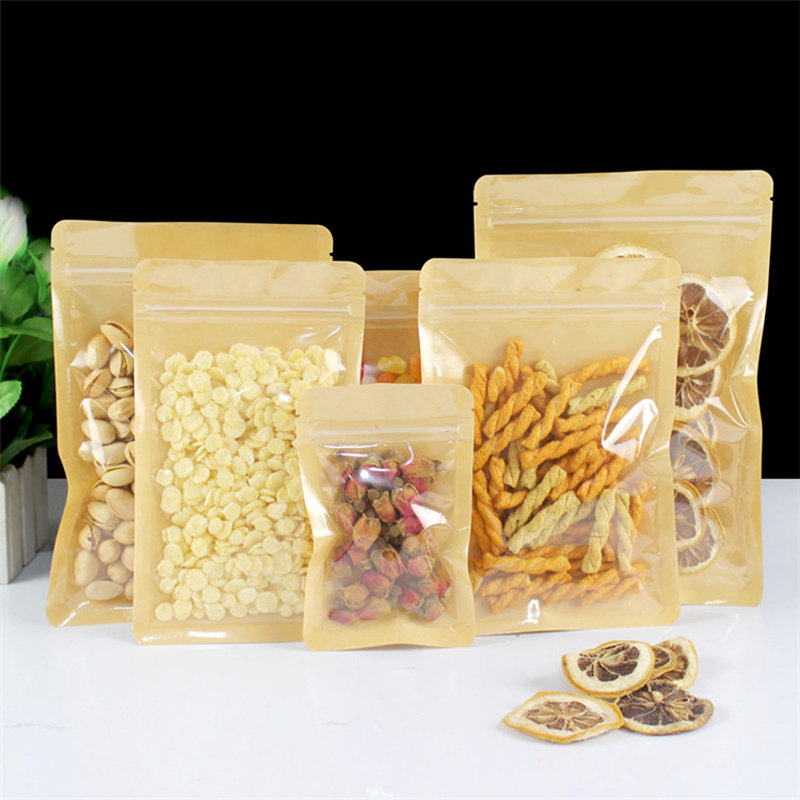 Coffee Tea Day - Marrom um lado claro resealable janela