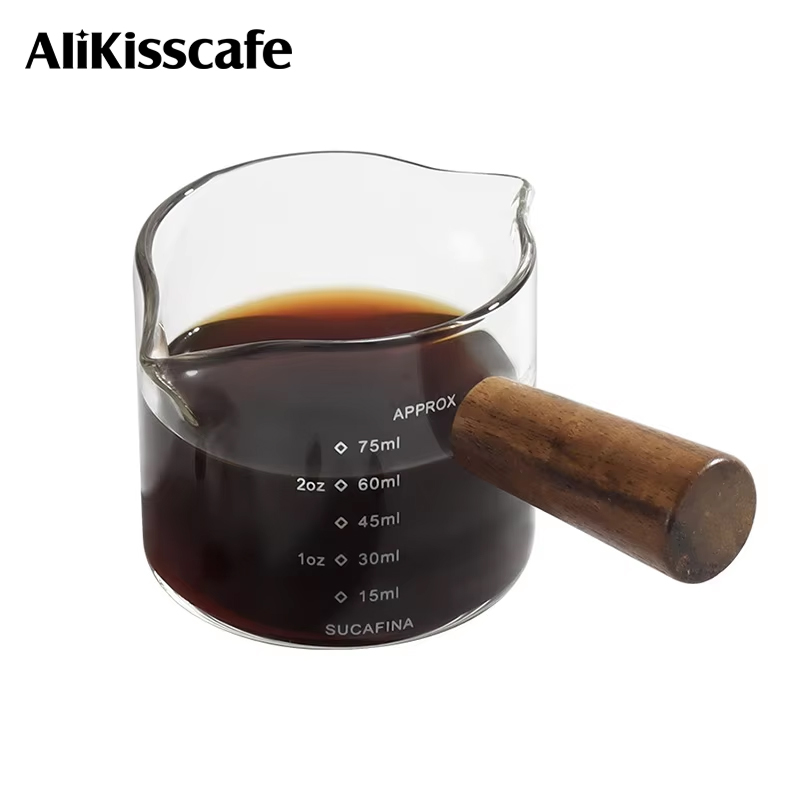 Coffee Bean Scale - Copo de café expresso, jarro de