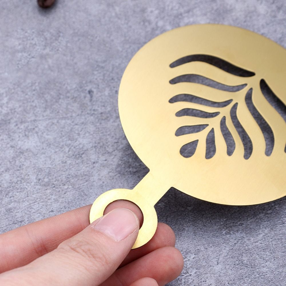 4 peças de estêncil de café la - Coffee Stencil Art avaliação e preço