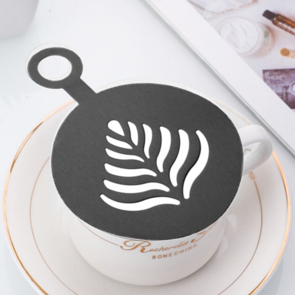 4 peças de estêncil de café la - Coffee Stencil Art avaliação e preço
