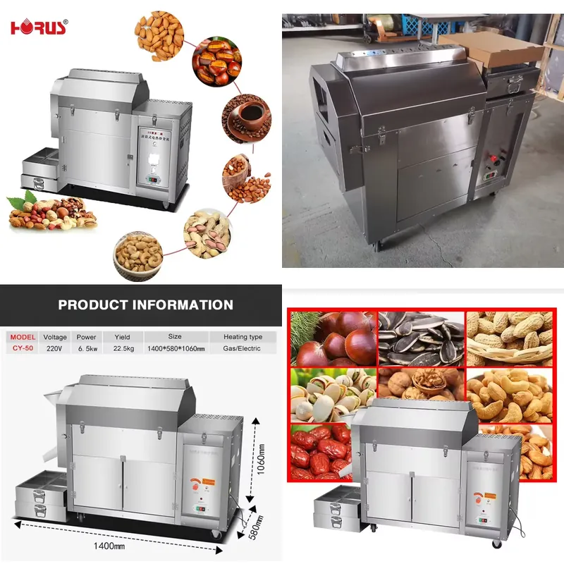 2026 Horus 25kg/h Torrador Aut - Coffee Bean avaliação e preço
