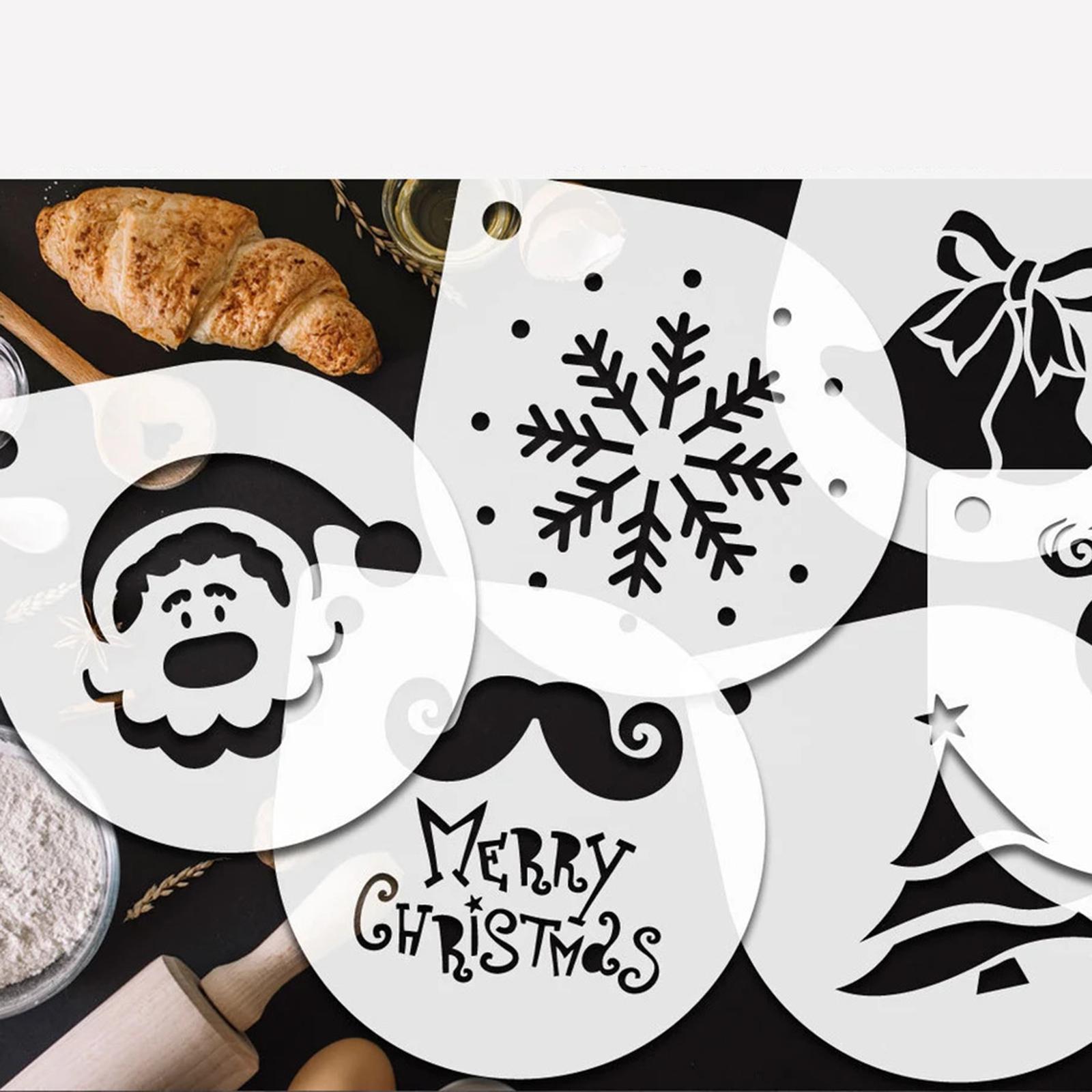 Conjunto de estênceis para cap - Coffee Stencil Art avaliação e preço