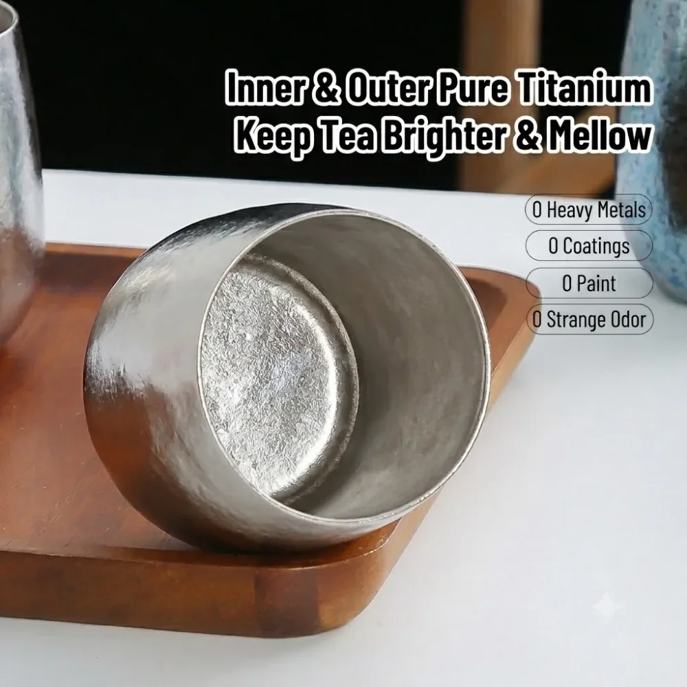 Caneca de Café de Titânio Puro - Double Wall Mug avaliação e preço