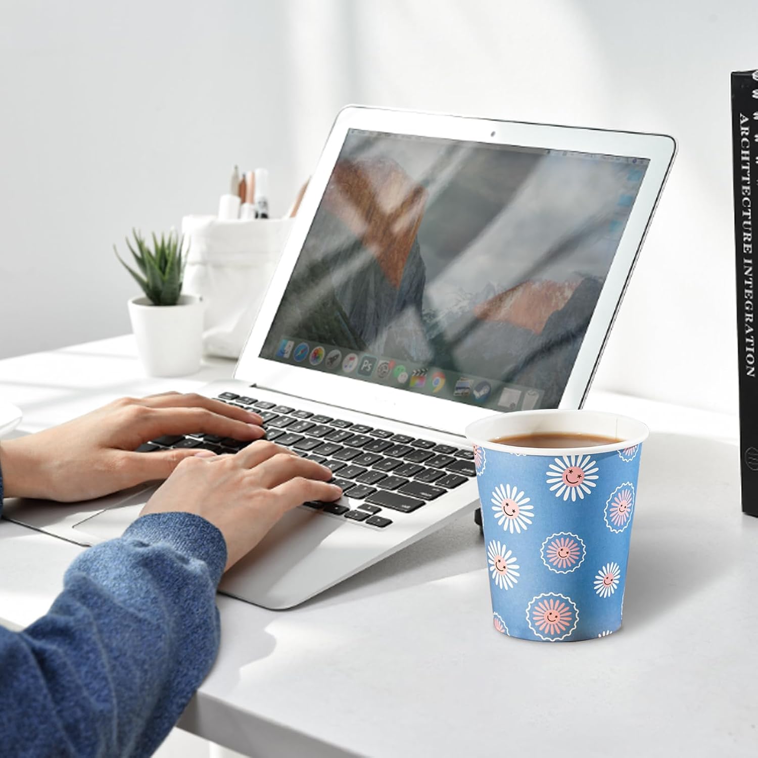 Pacote com 300 Copos de Papel  - Coffee Tea Images avaliação e preço