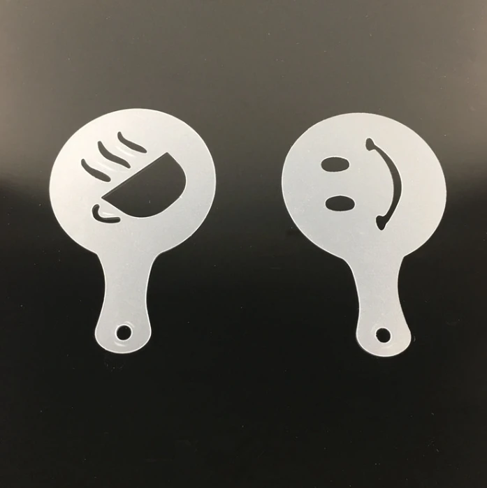 16 pçs/set molde de café latte - Coffee Stencil Art avaliação e preço