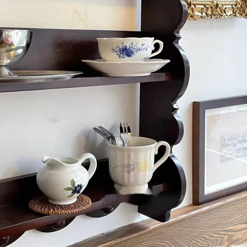 Prateleira de parede retrô de  - Coffee Tea Images avaliação e preço