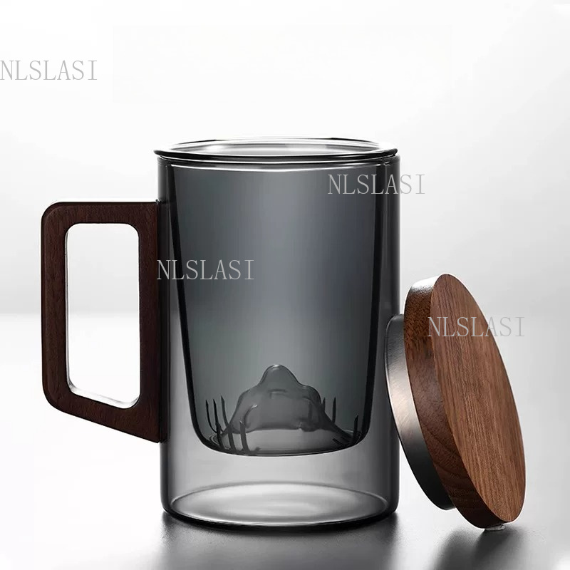 Caneca de Chá de Vidro Duplo C - Double Wall Mug avaliação e preço