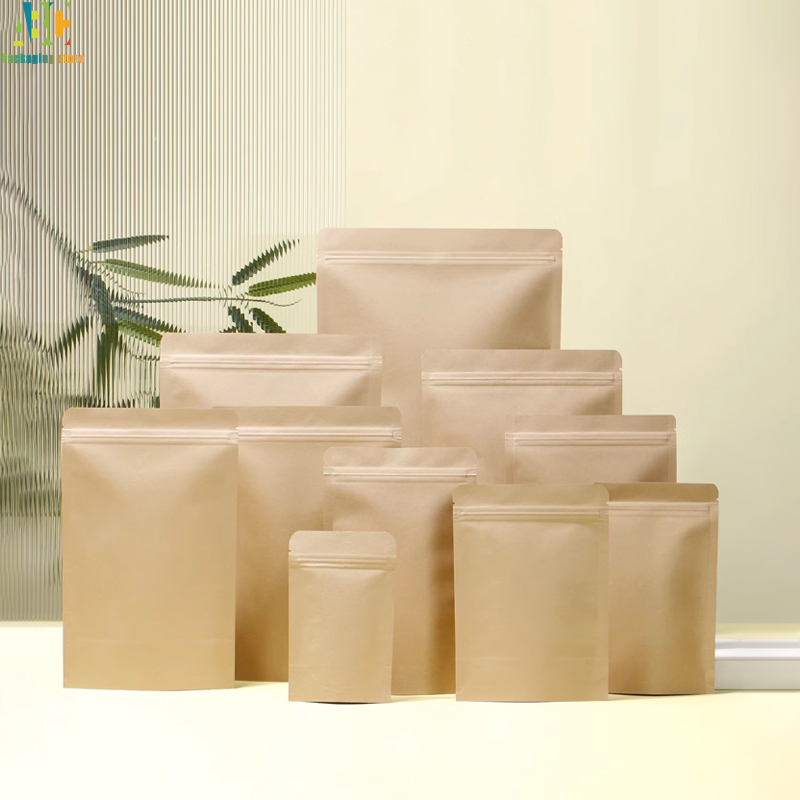 Saco de papel kraft com zíper, - Coffee Tea Day avaliação e preço