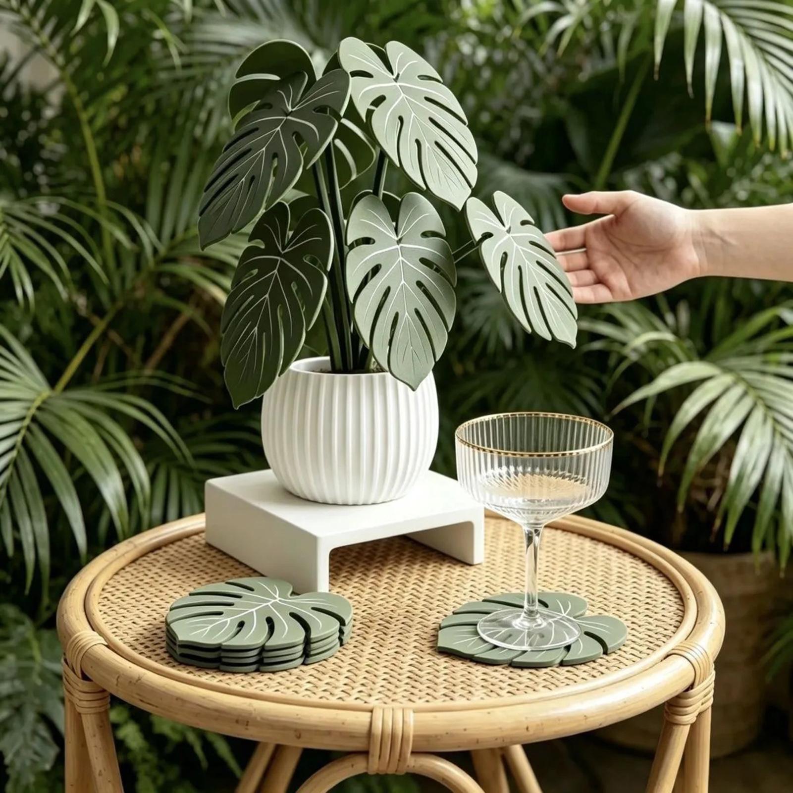 Base para Copos em Forma de Fo - Coffee Tea And Leaf avaliação e preço