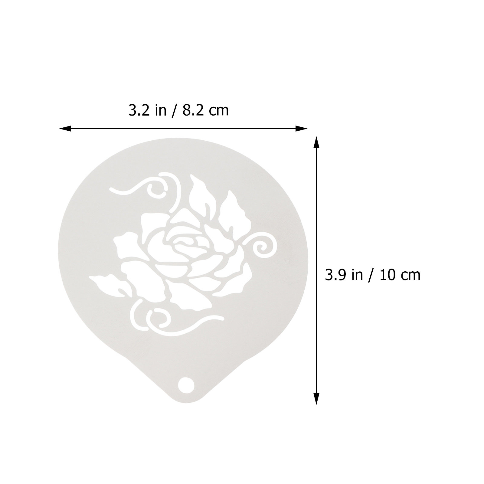 Estênceis para Latte de Café,  - Coffee Stencil Art avaliação e preço