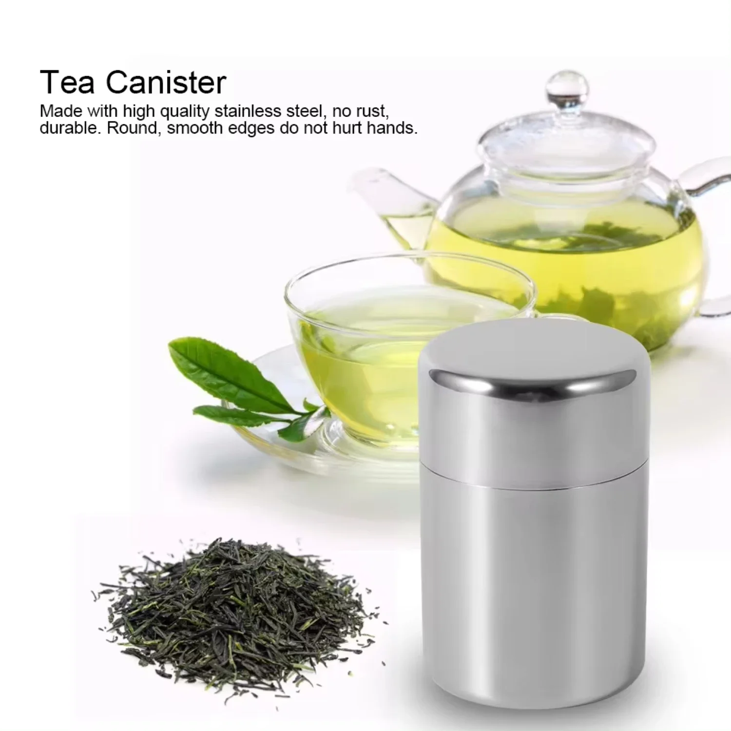 Latas de folhas de chá de aço  - Coffee Tea And Leaf avaliação e preço