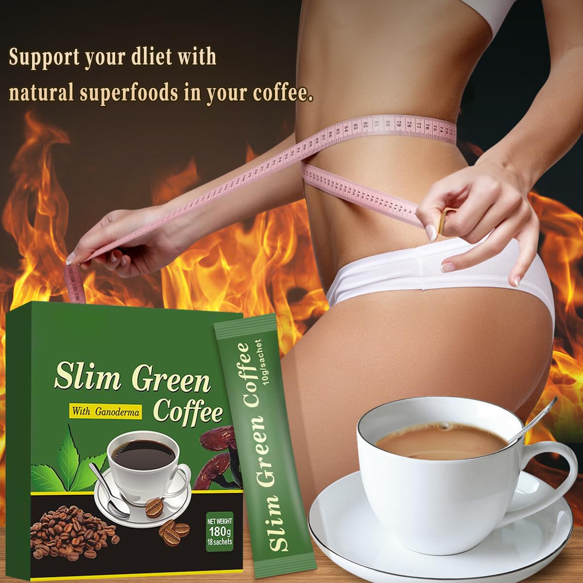 18 pçs/caixa premium fino café - Coffee Tea Weight Loss avaliação e preço