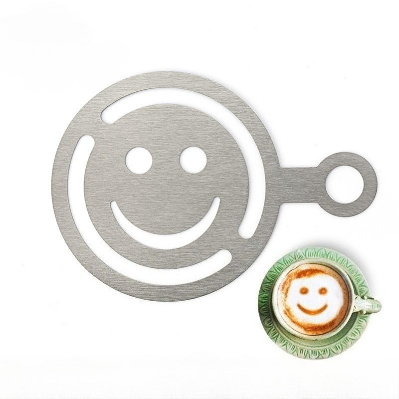 Estêncil de aço inoxidável par - Coffee Stencil Art avaliação e preço